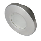Lumitec Orbit - Flush Mount Down Light - Brushed Finish - 4-Color White/Red/Blue/Purple Non-Dimming (112500)