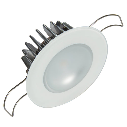 Lumitec Mirage - Flush Mount Down Light - Glass Finish - 3-Color Red/Blue Non Dimming with White Dimming (113198)