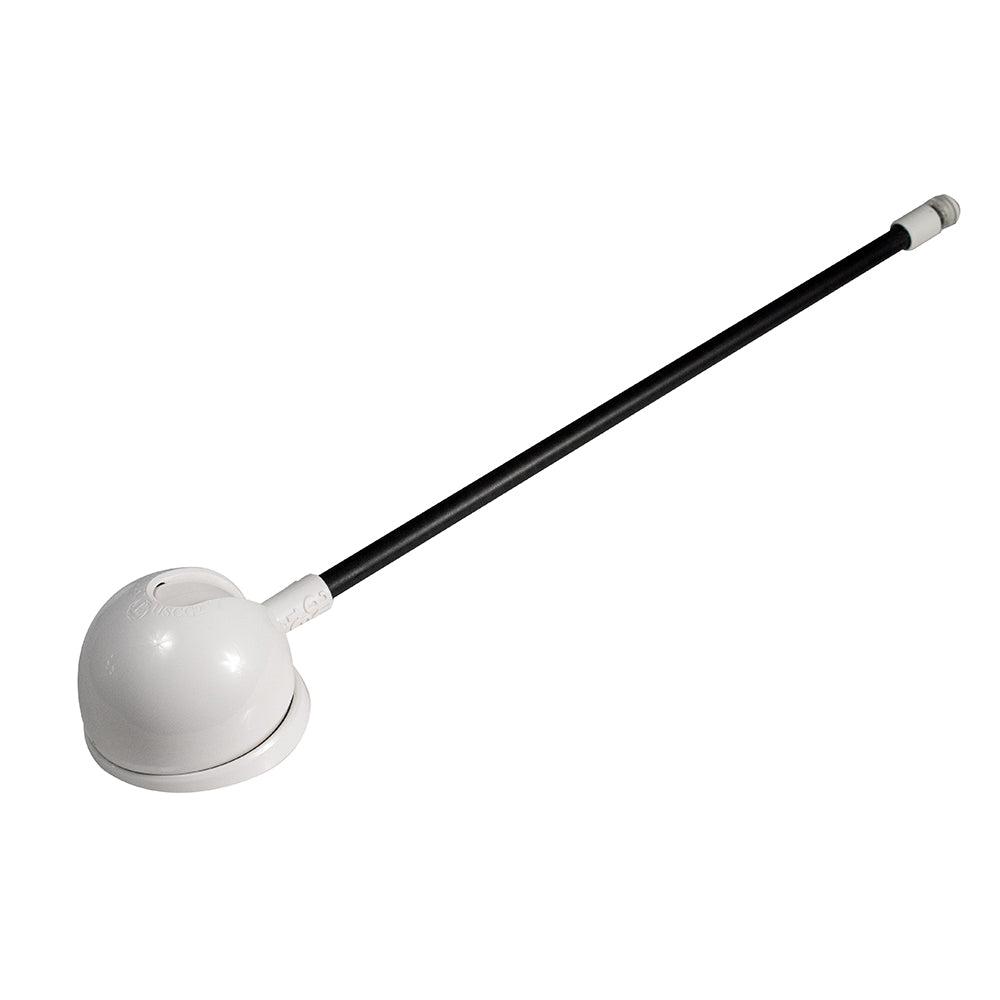 Lumitec Contour Anchor Light - 12" - Black Shaft White Base (101585)