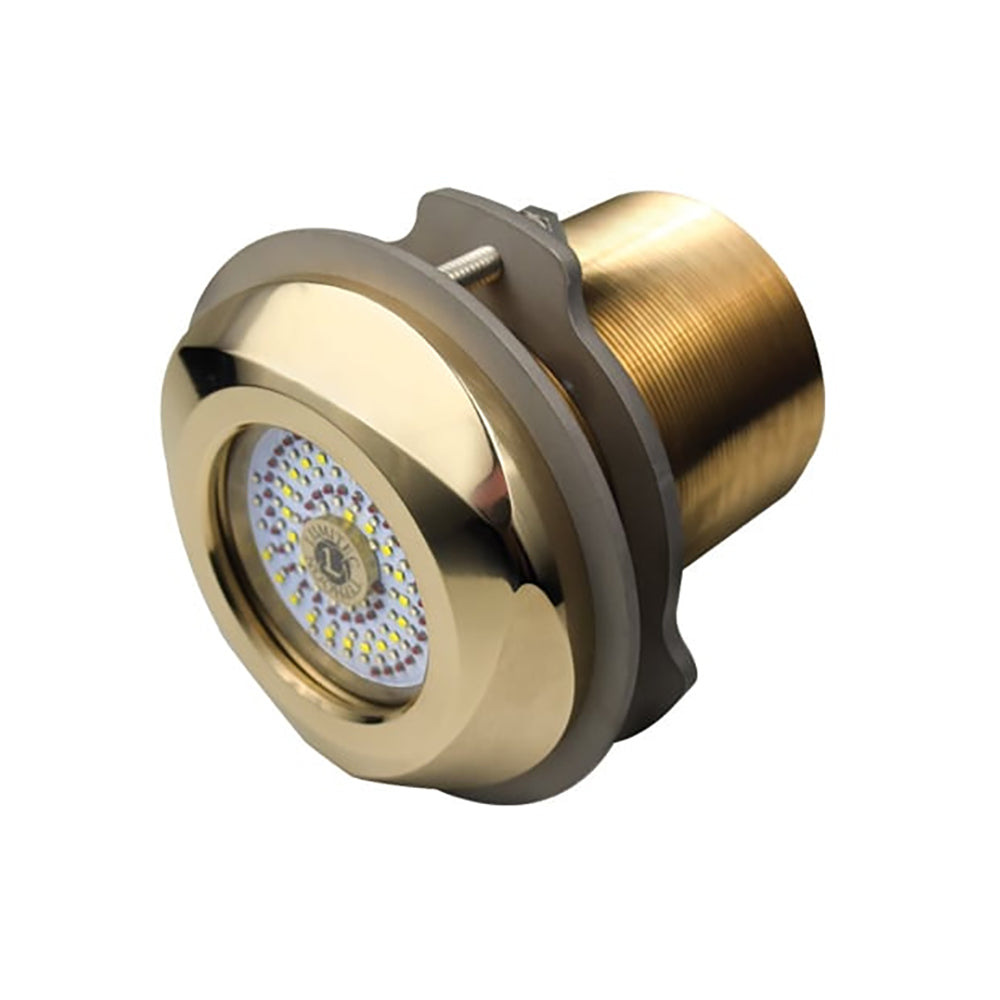 Lumitec SeaBlaze Typhoon Underwater Bronze Thru-Hull LED Light - RGBW Spectrum (101449)