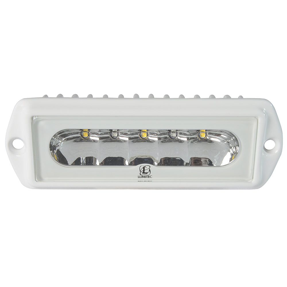 Lumitec Capri2 - Flush Mount LED Flood Light - 2-Color White/Red Dimming (101100)