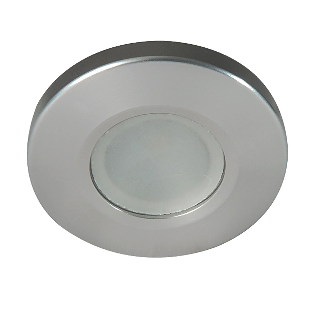 Lumitec Orbit Spectrum Flush Mount Down Light - Brushed Housing - White Dimming & Red/Blue Non-Dimming (112507)