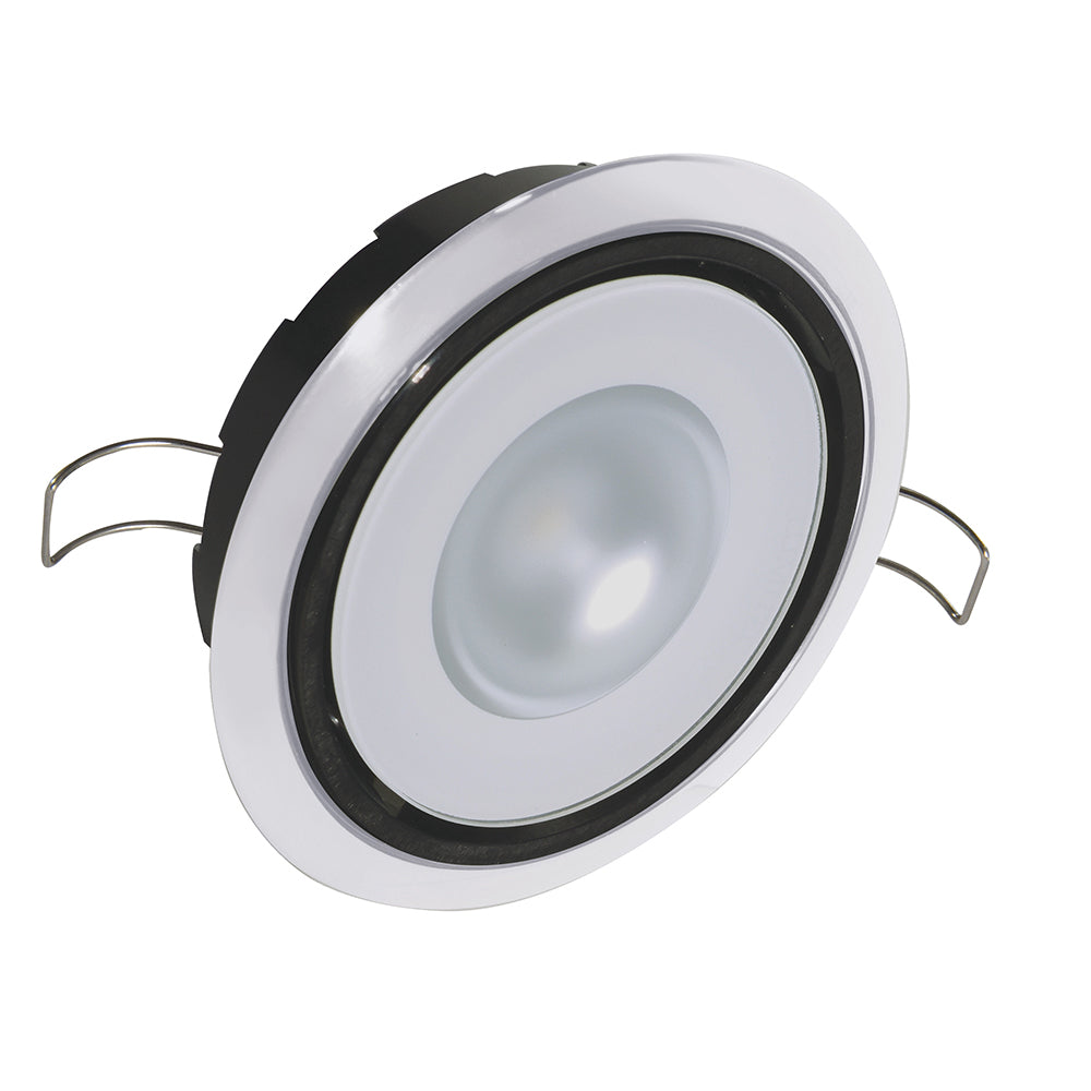 Lumitec Mirage Positionable Down Light - Spectrum RGBW Dimming - White Bezel (115127)