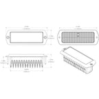 Lumitec CapriLT - LED Flood Light - White Finish - White Non-Dimming (101288)