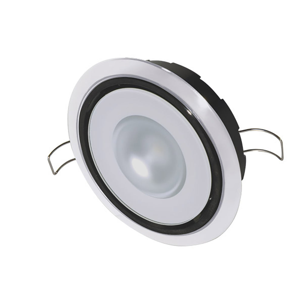 Lumitec Mirage Positionable Down Light - Warm White Non-Dimming - Hi CRI - White Bezel (115129)