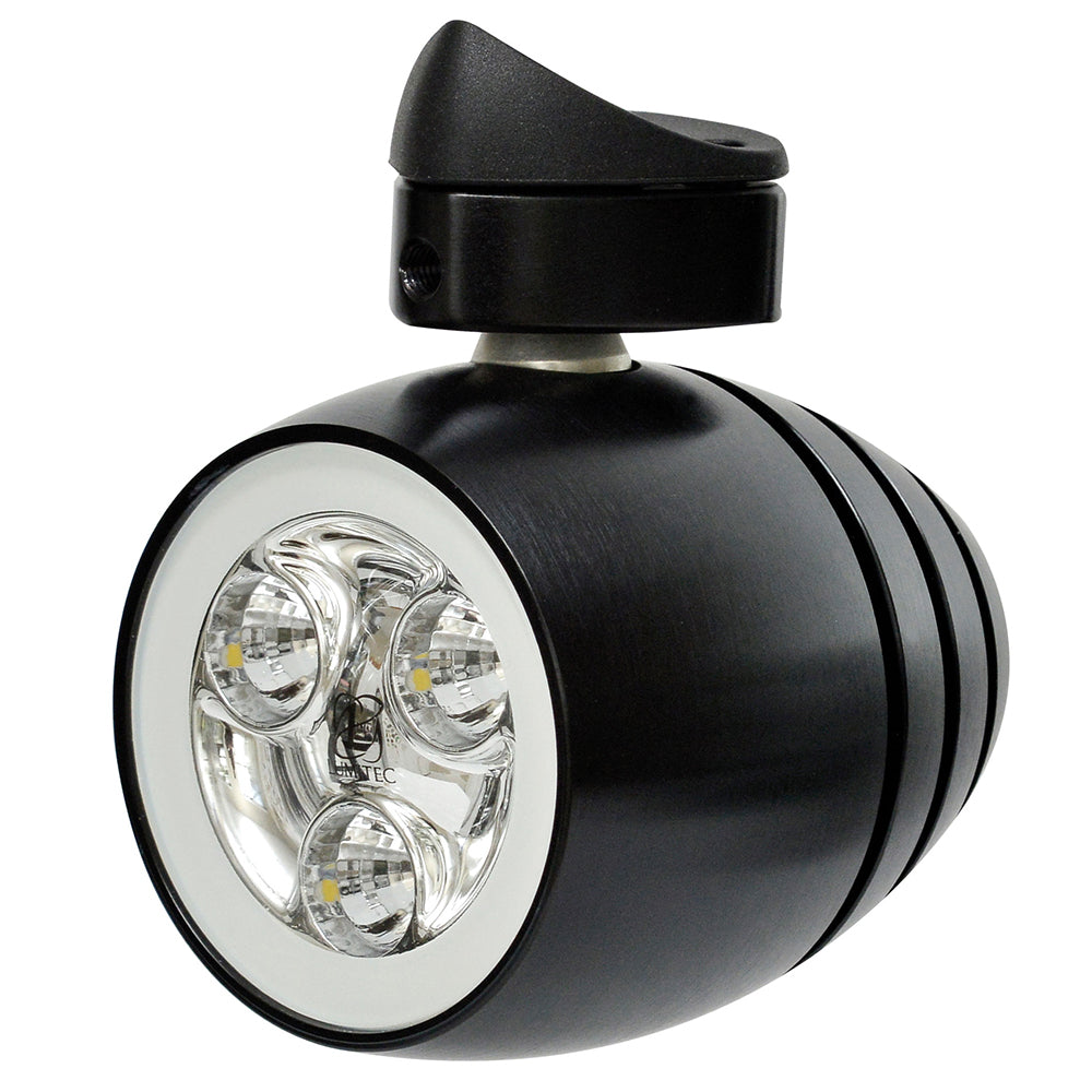 Lumitec Octane - LED Tower/Spreader Light - Black Housing - White Non-Dimming (101331)