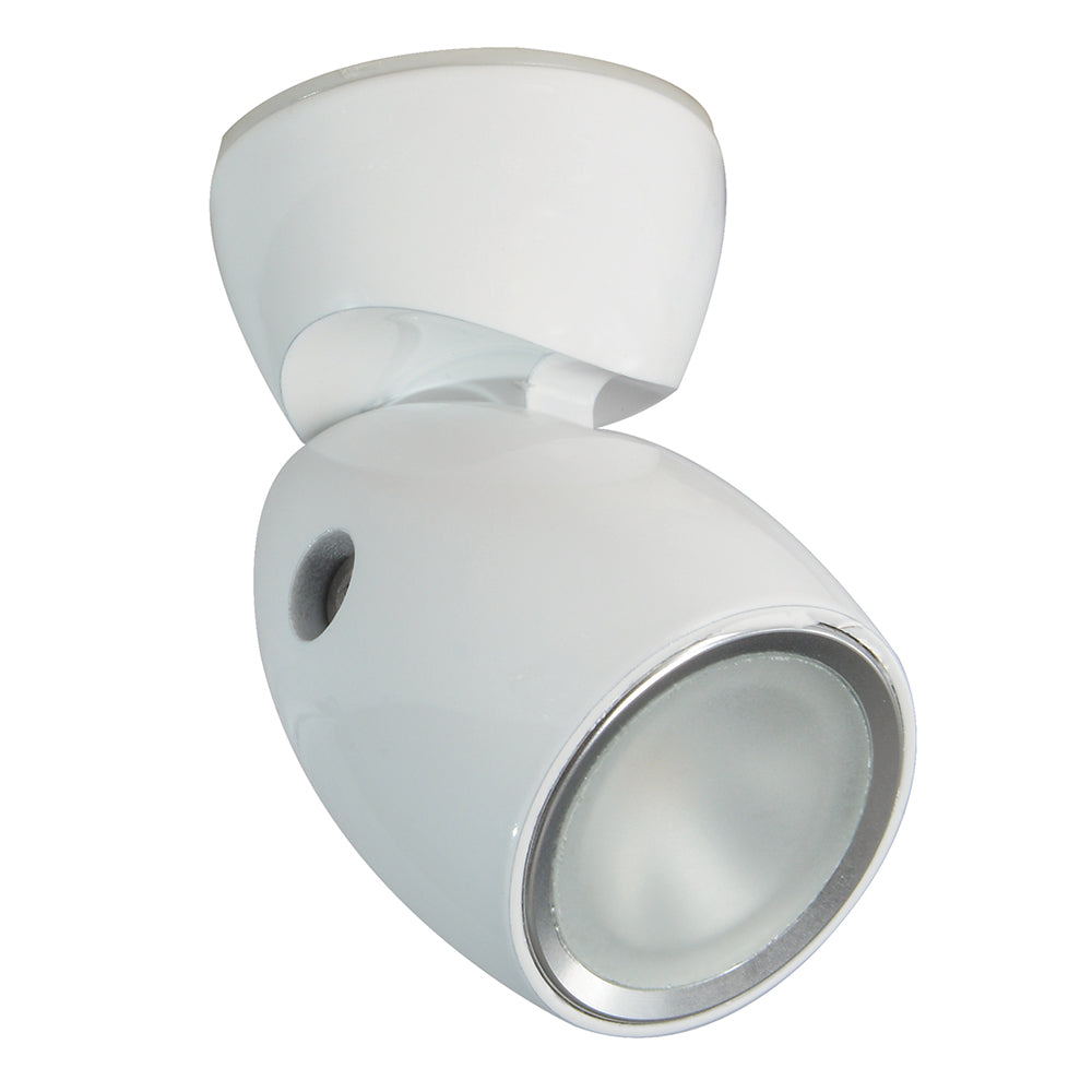 Lumitec GAI2 - General Area Illumination2 Light - White Finish - 3-Color Red/Blue Non-Dimming w/White Dimming (111828)
