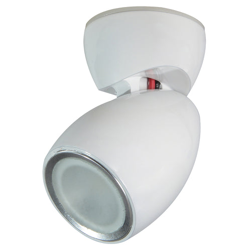 Lumitec GAI2 - General Area Illumination2 Light - White Finish - 3-Color Red/Blue Non-Dimming w/White Dimming (111828)