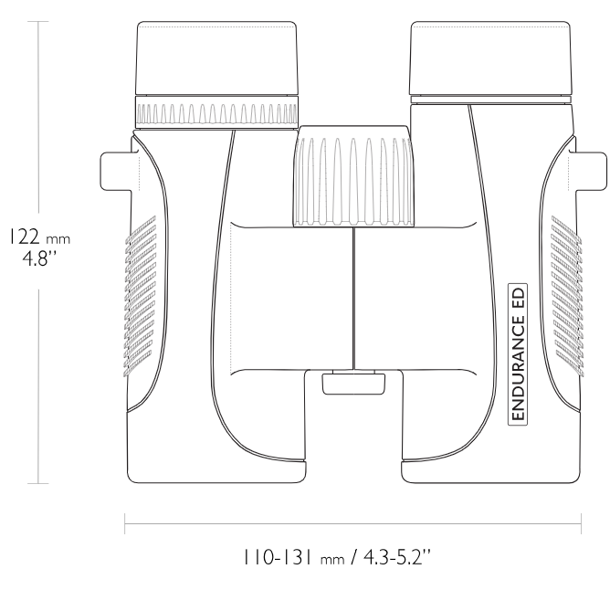 Hawke Optics Endurance ED 7x32 Marine Binoculars - Blue (36500)