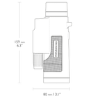 Hawke Optics Endurance ED 7x42 Marine Monocular - Blue (36520)