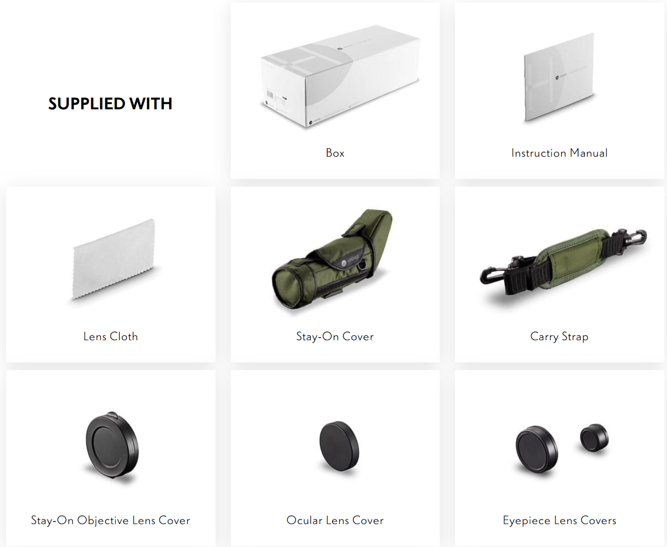 Hawke Optics Nature-Trek 20-60x80 Spotting Scope (55201)
