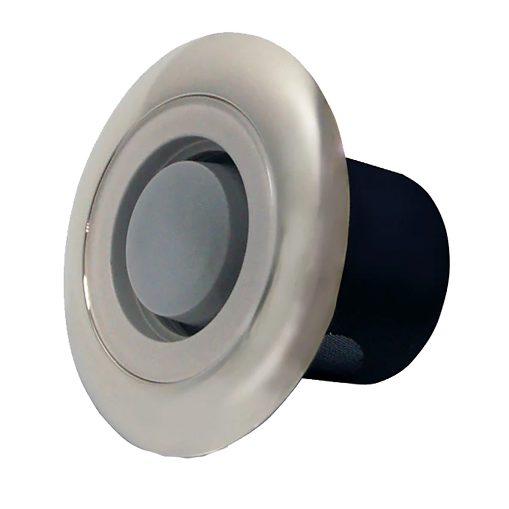 Lumishore LUX CL25 0.5W CRGBW Marine LED Courtesy Light with Chrome Bezel (60-0392, 010-04441-00)
