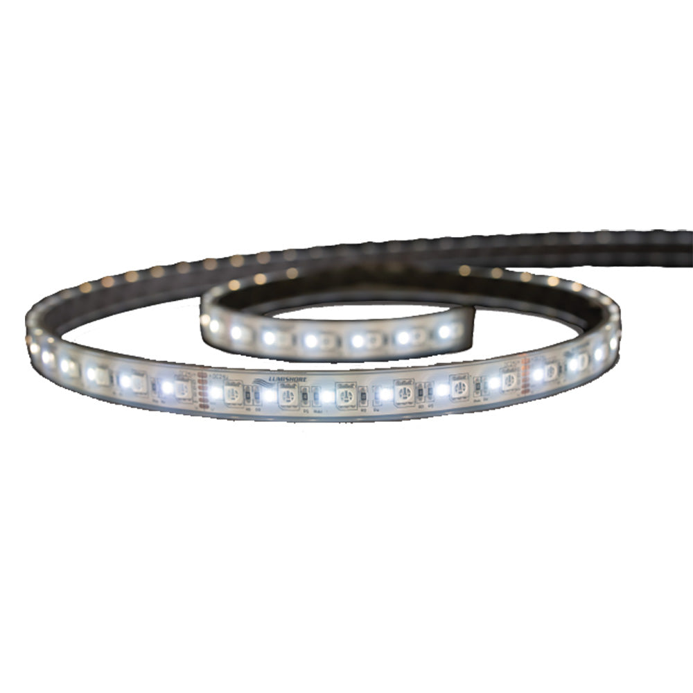 Lumishore ECLIPSE SL100 1m White 5000K Cut-to-Length Marine LED Strip Light (60-0488-1000, 010-04480-00)