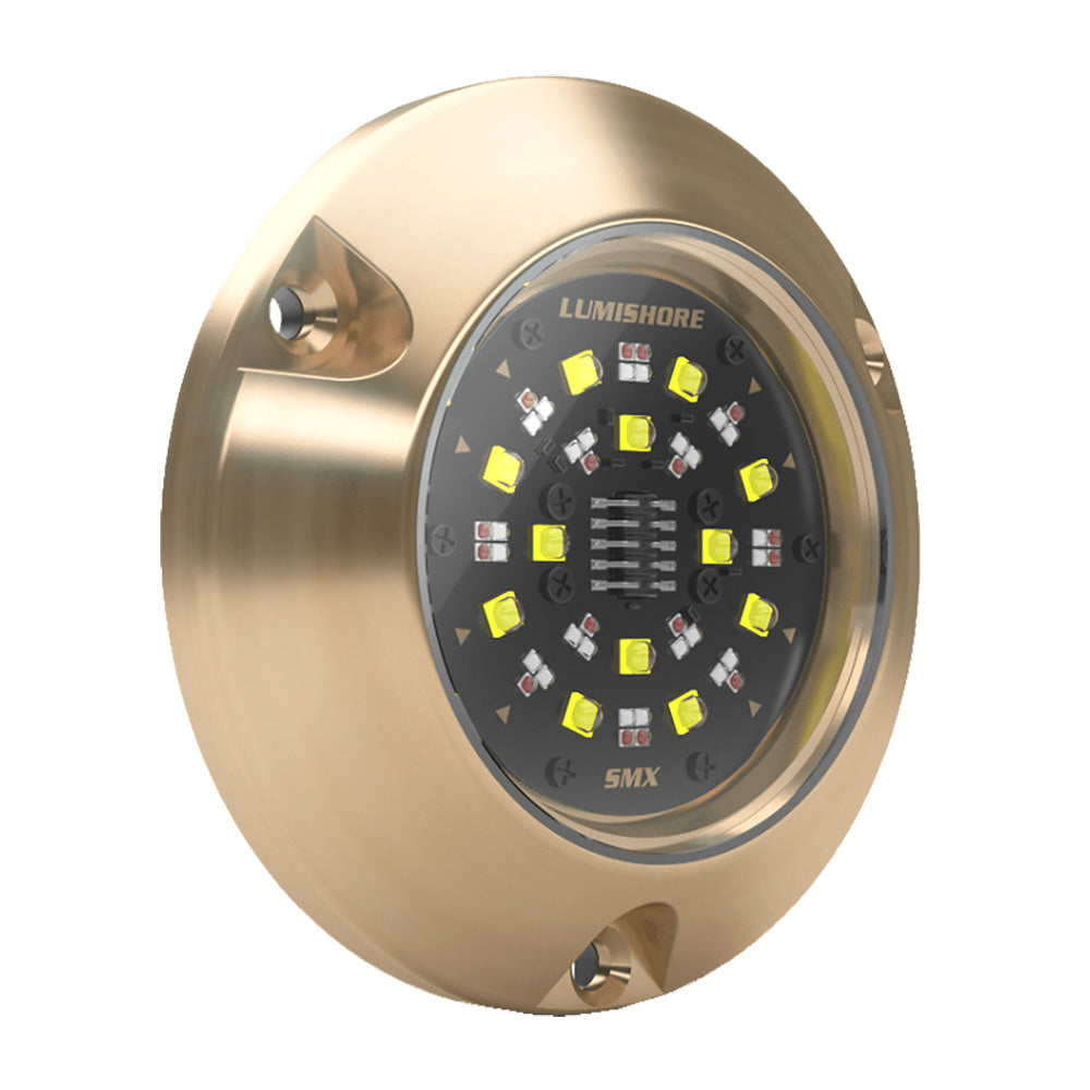Lumishore SMX154 EOS 7,000 Lumen RGBW 90° Surface-Mount Underwater LED Light (60-0536, 010-04508-00)
