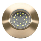 Lumishore THX404 SUPRA 8,150 Lumen Blue/White 110° Thru-Hull Underwater LED Light with External Driver (60-0545, 010-04516-00)
