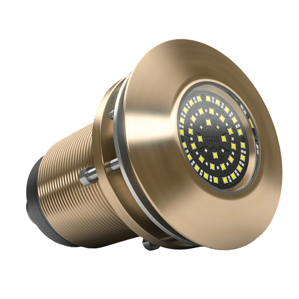 Lumishore TIX804 SUPRA 13,500 Lumen Blue/White 110° Interchangeable Thru-Hull Underwater LED Light (60-0556, 010-04527-00)
