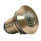 Lumishore TIX804 SUPRA 13,500 Lumen Blue/White 110° Interchangeable Thru-Hull Underwater LED Light (60-0556, 010-04527-00)