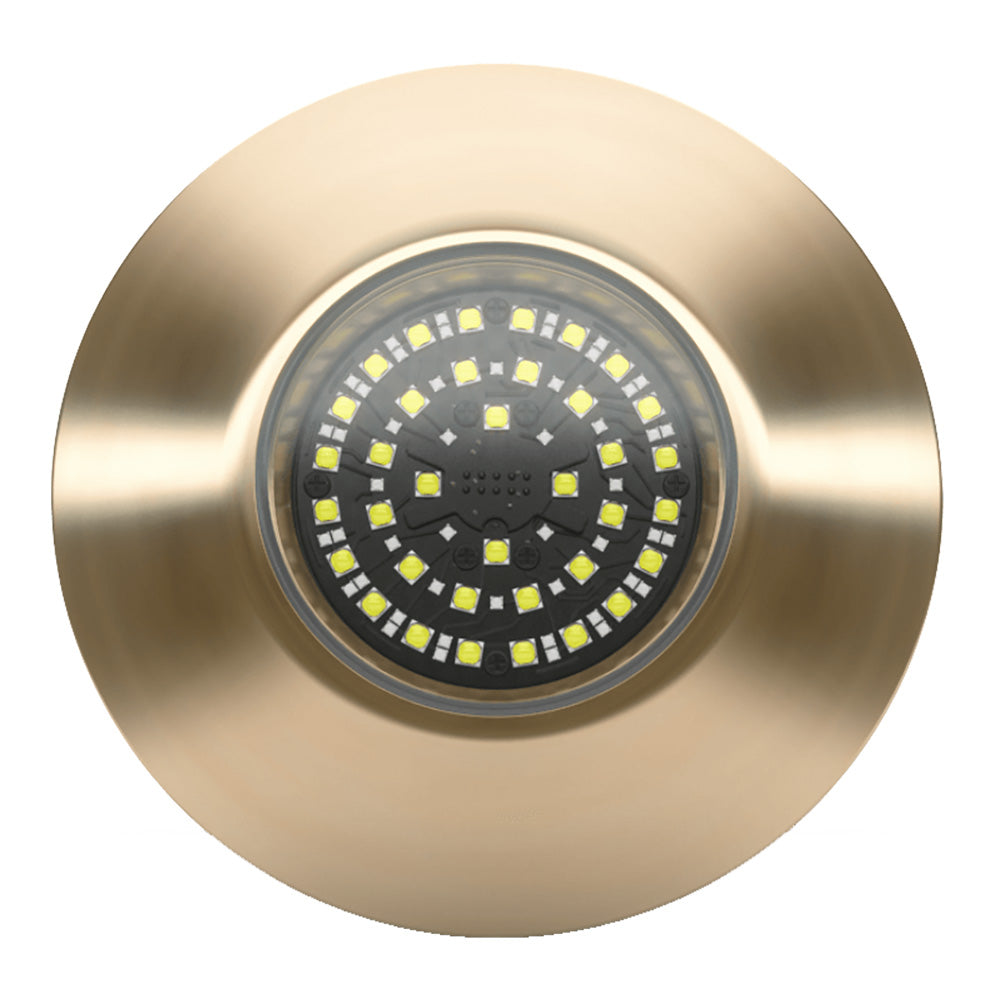 Lumishore TIX804 SUPRA 13,500 Lumen Blue/White 110° Interchangeable Thru-Hull Underwater LED Light (60-0556, 010-04527-00)