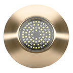 Lumishore TIX1604 SUPRA 20,000 Lumen Blue/White 110° Interchangeable Thru-Hull Underwater LED Light (60-0557, 010-04528-00)