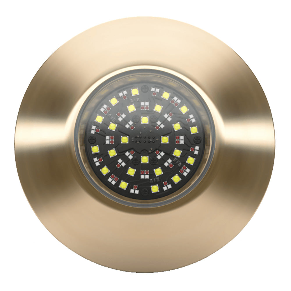 Lumishore TIX804 EOS 12,000 Lumen RGBW 110° Interchangeable Thru-Hull Underwater LED Light (60-0561, 010-04532-00)