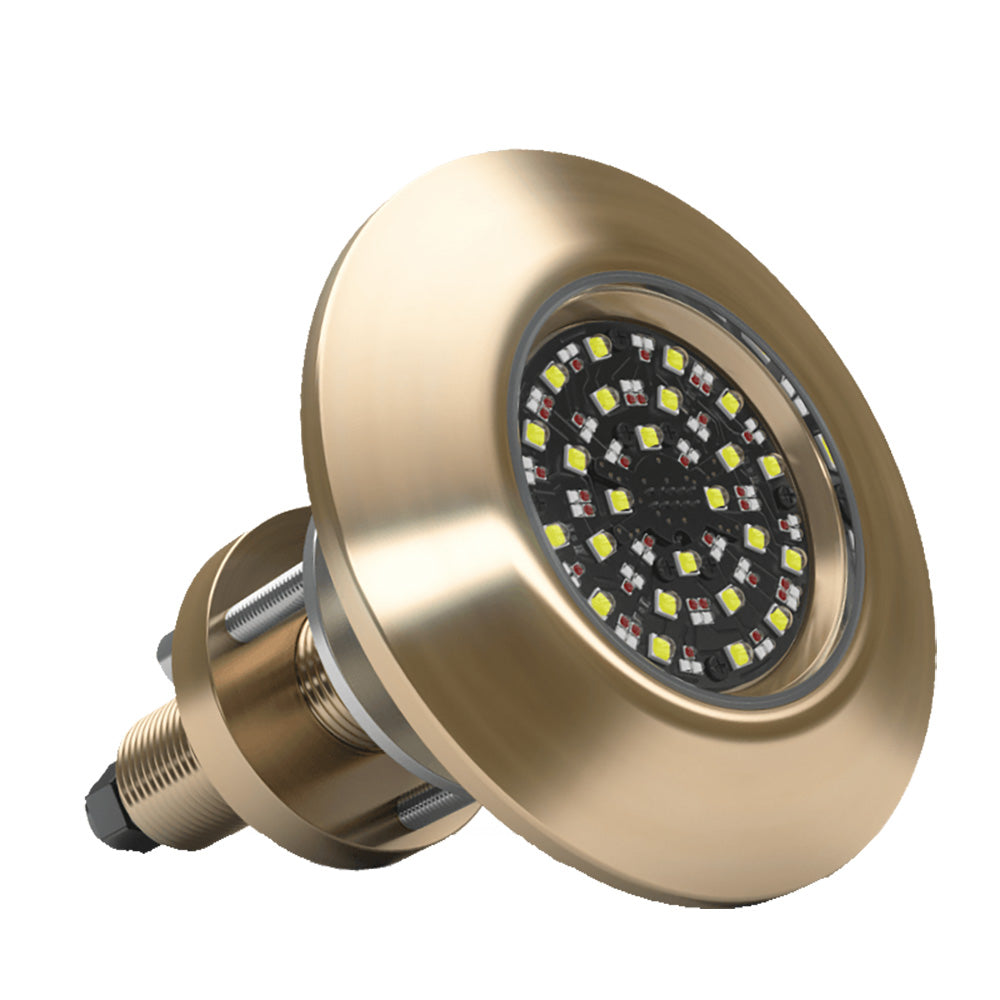 Lumishore EOS THX804 12,000 Lumen RGBW 110° Thru-Hull Underwater LED Light with External Driver (60-0549, 010-04520-00)