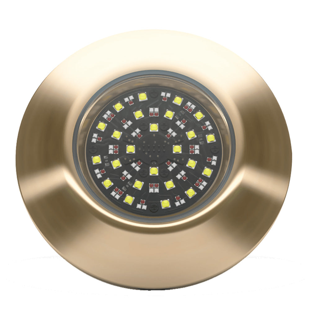 Lumishore EOS THX804 12,000 Lumen RGBW 110° Thru-Hull Underwater LED Light with External Driver (60-0549, 010-04520-00)