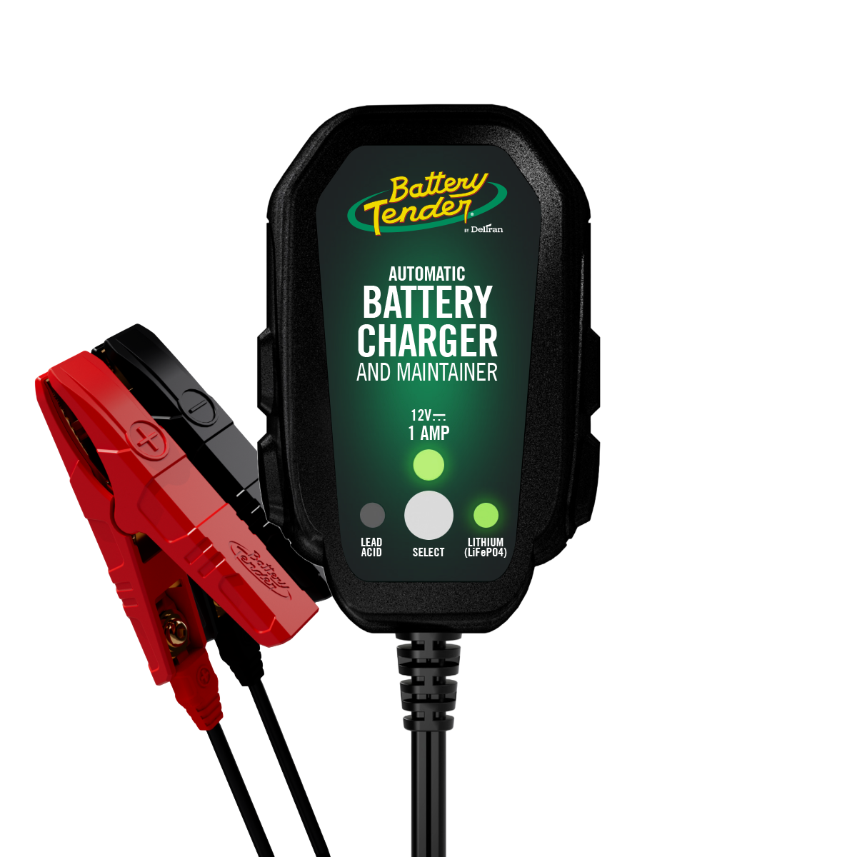 Battery Tender 12V 800M Amp Weather Resistant Battery Charger (022-0150-DL-WH)