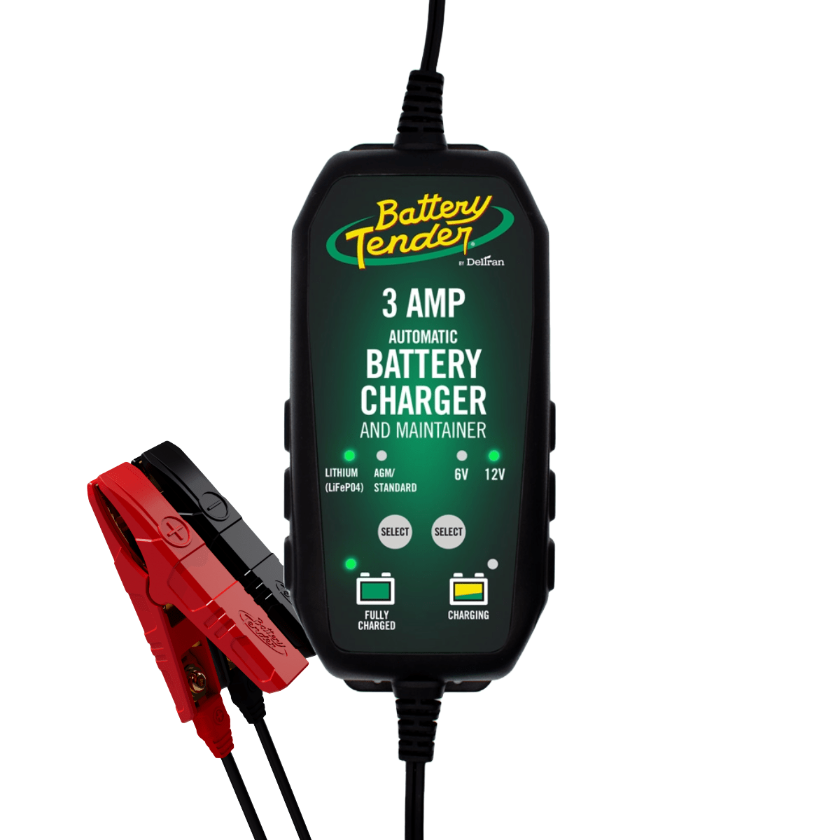 Battery Tender 6V/12V 3 Amp Selectable Battery Charger (022-0202-COS)