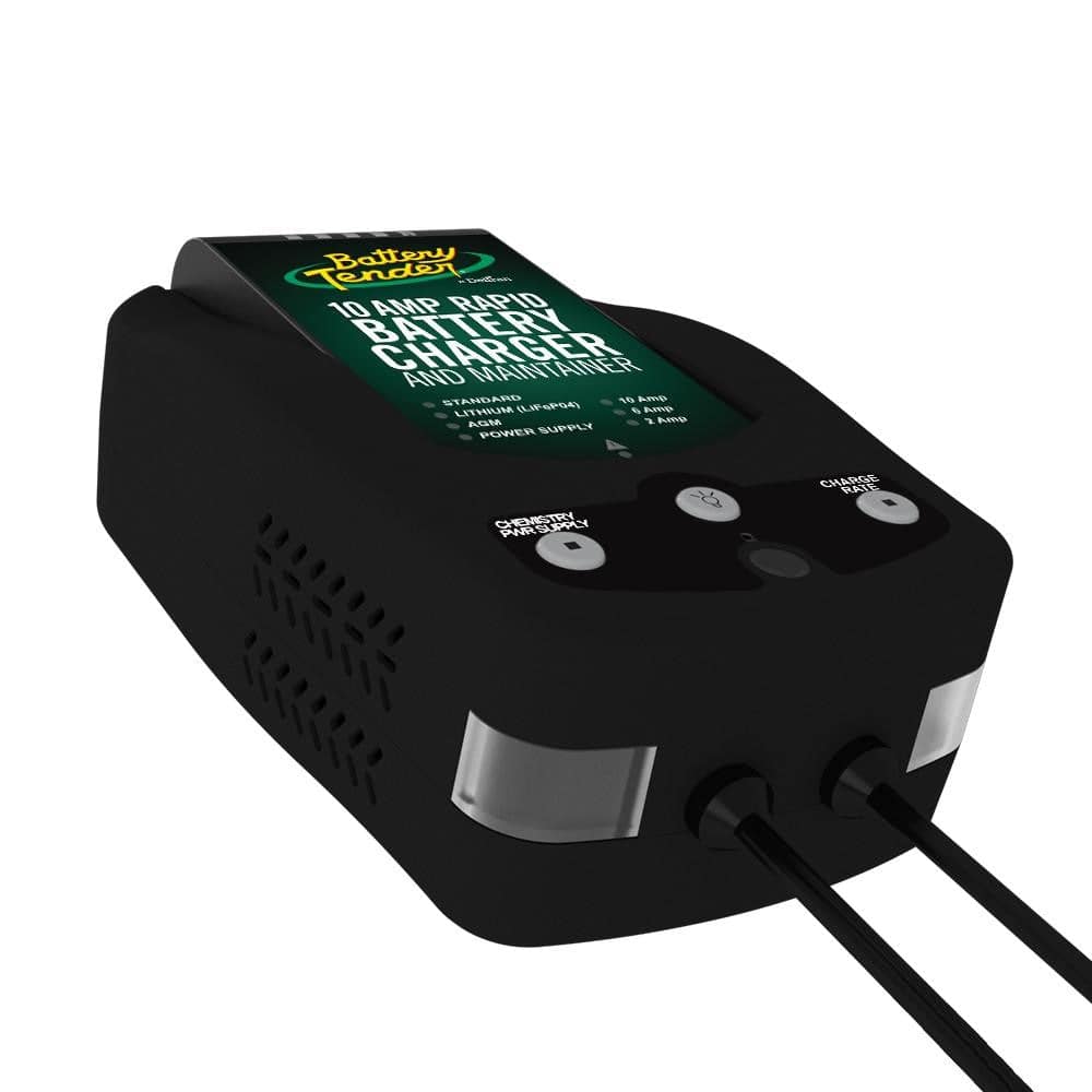 Battery Tender 12V 10/6/2 Amp Selectable Chemistry Battery Charger with Wi-Fi (022-0229-DL-WH)