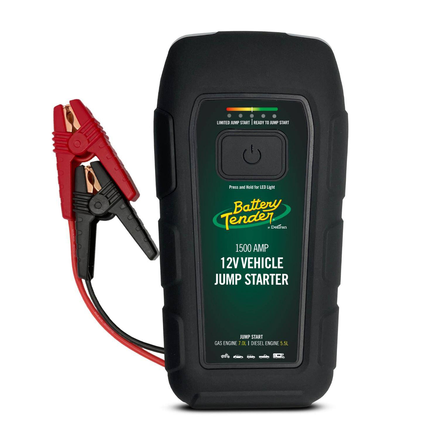 Battery Tender 1500 Amp Jump Starter 12000mAh Power-Bank (030-2020-WH)