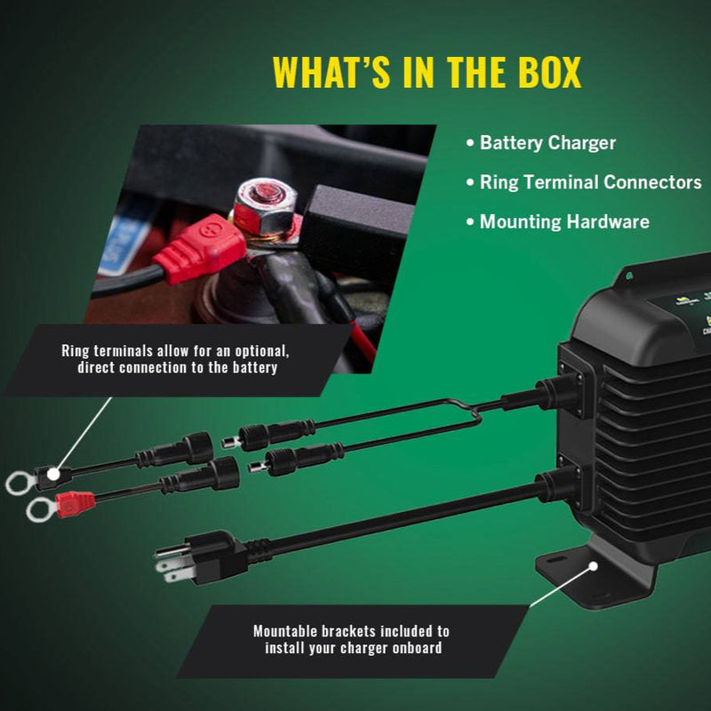 adding & Images High Quality Grahic Battery Tender PowerPlus 12V 26 Amp On-Board Lithium Compatible Batter ...