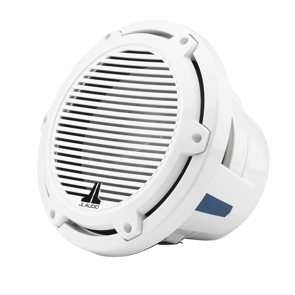 JL Audio M6-10IB-C-GwGw-4 10" 250W RMS Infinite-Baffle Marine Subwoofer, White Classic Grille (010-03083-00)