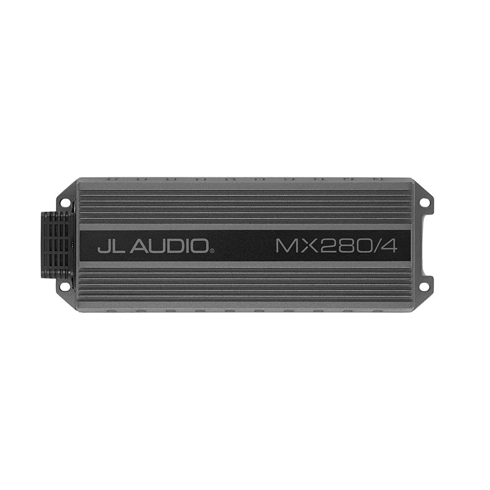JL Audio MX280/4 280W RMS 4-Channel Full-Range Marine & Powersports Amplifier (010-03105-00)