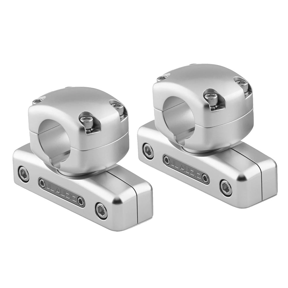 JL Audio M-SWMCPv3-2.500 Swiveling 2.500" Pipe Mounting Clamps for ETXv2/ETXv3 Marine Tower Speakers, Pair (010-13721-00)