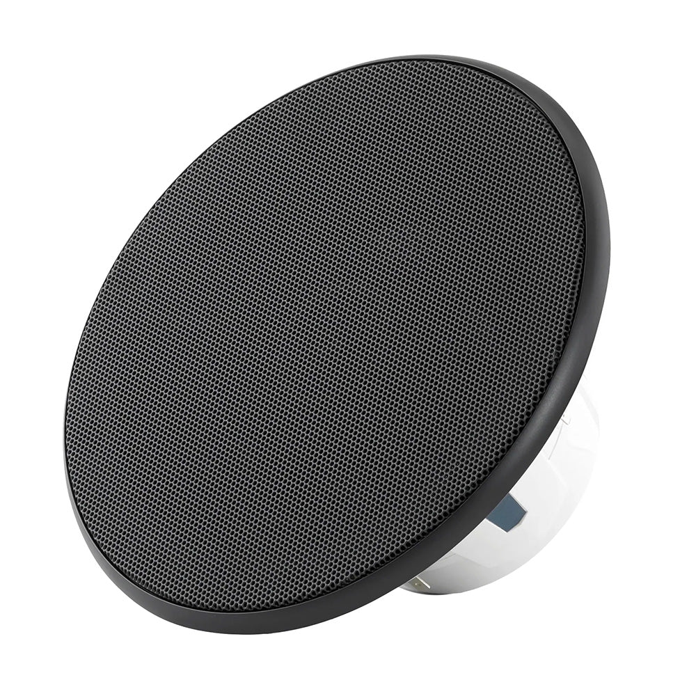JL Audio M6-650X-L-SbSb-Single 6.5" 75W RMS Marine Coaxial Speaker with Black Luxe Grille, Single (010-03865-00)