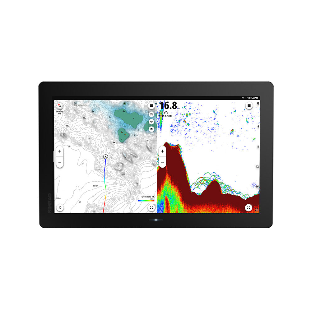 Simrad NSO 4 16" MFD with C-MAP Discover X North America Chart (000-16559-001)
