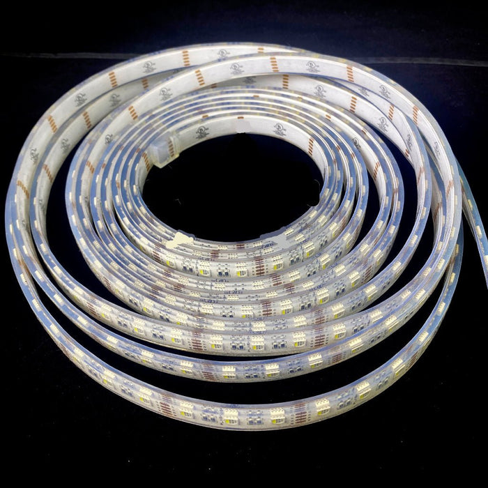 PLASHLIGHTS 12v RGBW Color Changing Waterproof Flexible Light Strip - Ip68 - 16' | FLS-RGBW-68-16FT