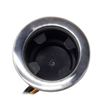 PLASHLIGHTS Stainless Steel Illuminated Cup Holder - RGB | PL-CH-457-RGB-SS