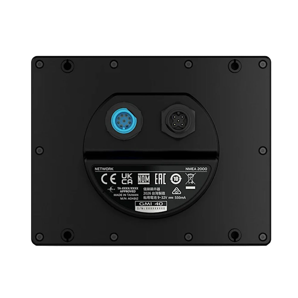 Garmin GMI 40 43mm Wired Sail Pack with 2 GMI 40 Marine Instruments, gWind Wired, and GDT 43/GST 43 Transducers (010-03411-40)