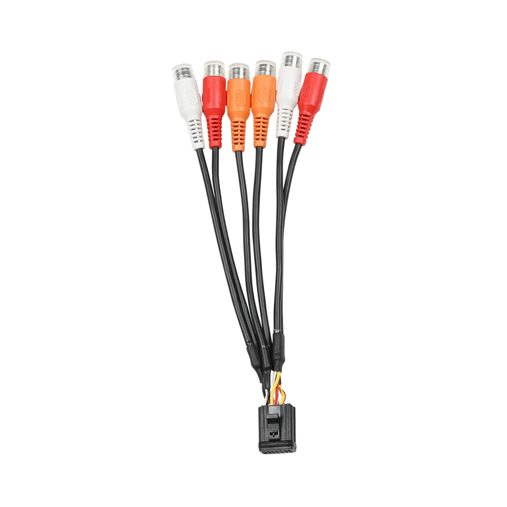 Fusion Stereo Zone 3 & 4 Connector Cable, No AUX Input (010-12812-04)