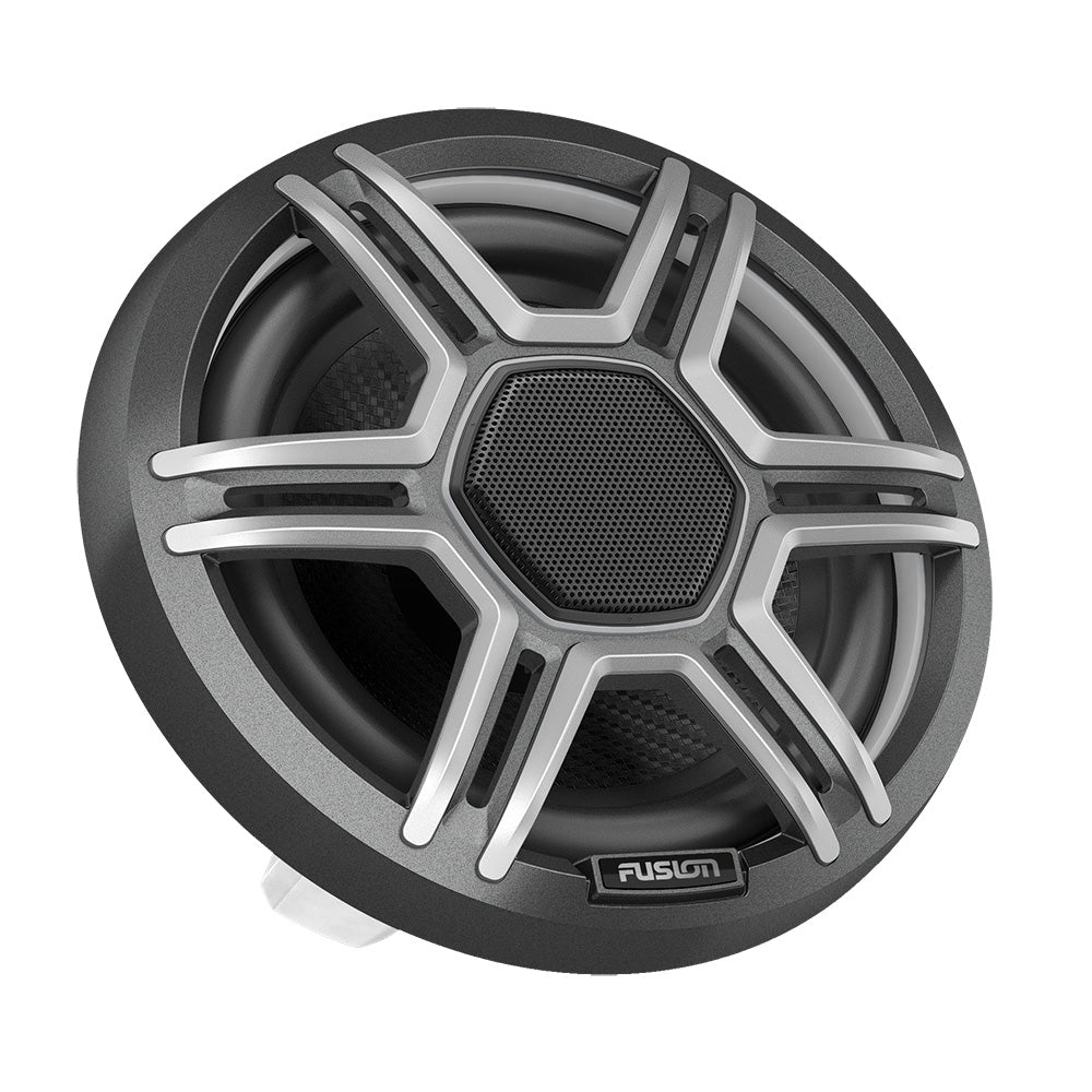 Fusion AP-FL65SPG Apollo 6.5" Marine Speakers with CRGBW LED Lighting, Sports Gray, Pair (010-02918-03)