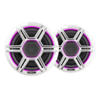 Fusion AP-FL65SPW Apollo 6.5" Marine Speakers with CRGBW LED Lighting, Sports White, Pair (010-02918-01)
