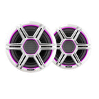Fusion AP-FL77SPW Apollo 7.7" Marine Speakers with CRGBW LED Lighting, Sports White, Pair (010-02918-11)