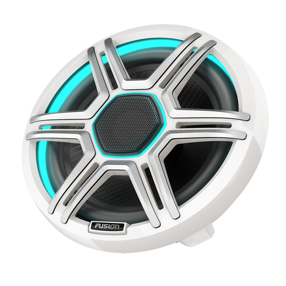 Fusion AP-FL77SPW Apollo 7.7" Marine Speakers with CRGBW LED Lighting, Sports White, Pair (010-02918-11)