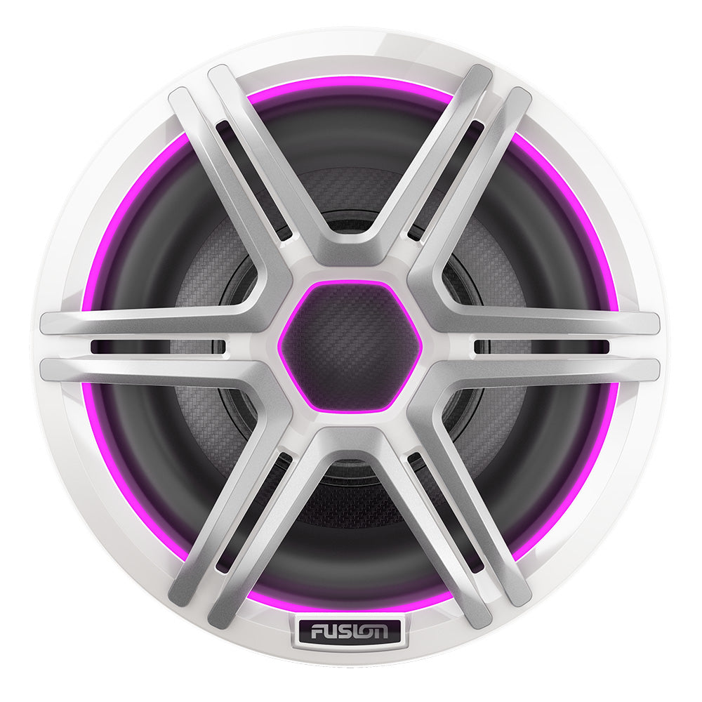 Fusion AP-SL10SPW Apollo 10" Marine Subwoofer with CRGBW LED Lighting, Sports White (010-02918-41)