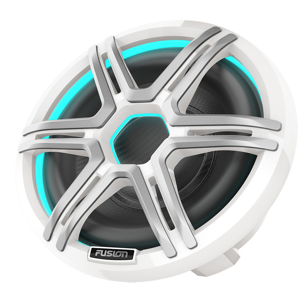 Fusion AP-SL10SPW Apollo 10" Marine Subwoofer with CRGBW LED Lighting, Sports White (010-02918-41)