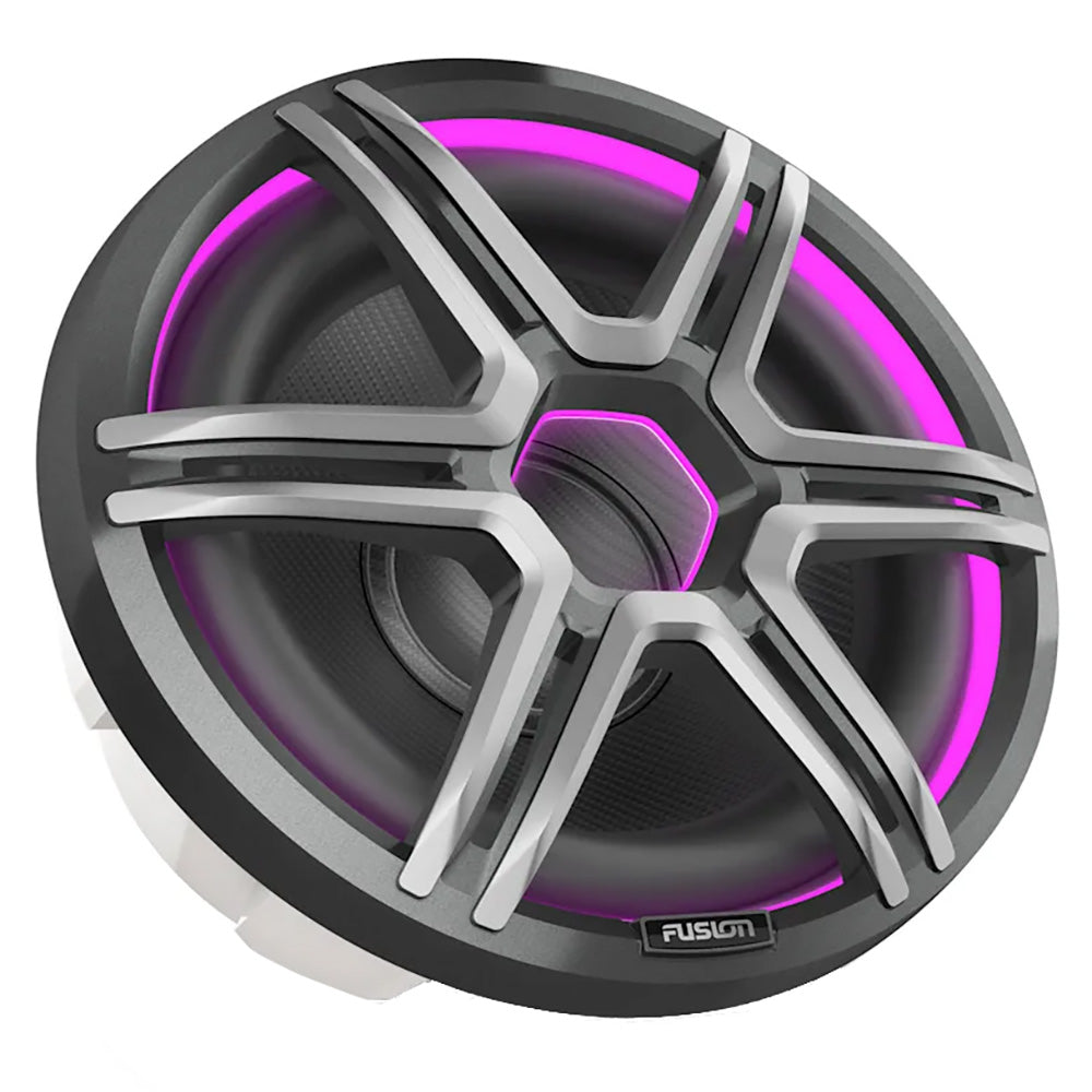 Fusion AP-SL12SPG Apollo 12" Marine Subwoofer with CRGBW LED Lighting, Sports Gray (010-02918-53)