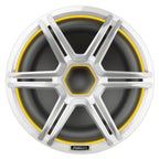 Fusion AP-SL12SPW Apollo 12" Marine Subwoofer with CRGBW LED Lighting, Sports White (010-02918-51)