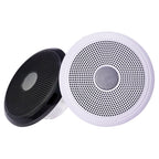 Fusion XS-F40CWB XS Series 4" 120W Classic Marine Speakers, White/Black Grilles, Pair (010-02199-00)