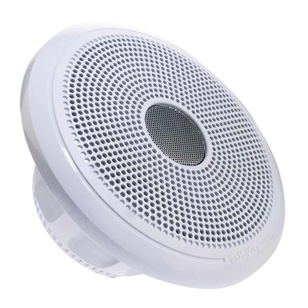 Fusion XS-F77CWB XS Series 7.7" 240W Classic Marine Speakers, White/Black Grilles, Pair (010-02197-00)